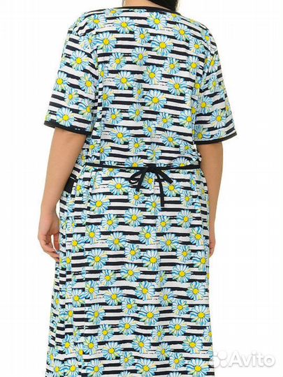 Халат домашний женский трикотажный