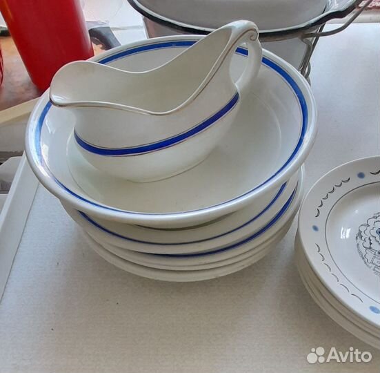 Посуда зик Конаково СССР 1954 год