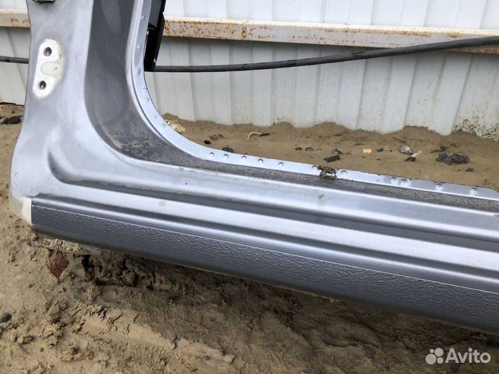 Порог со стойкой левый Chevrolet Aveo