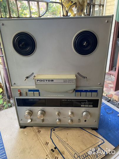 Катушечный магнитофон ростов МК-012 с