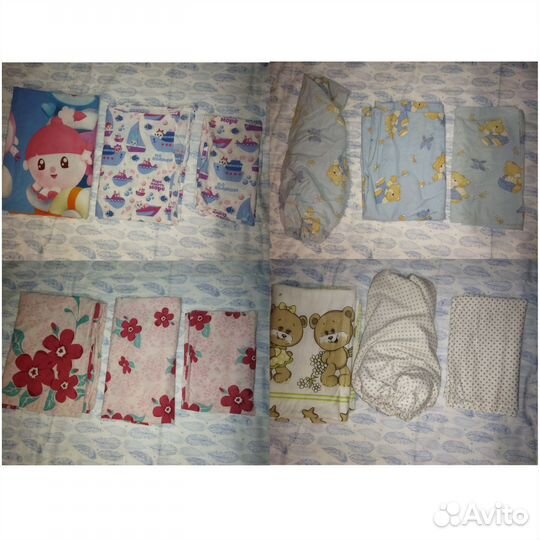 Детское постельное белье 120 60