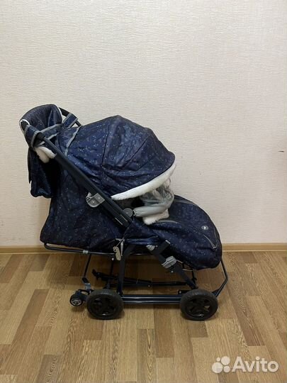 Санки коляска ника