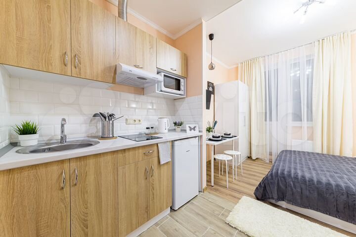 1-к. квартира, 17 м², 12/25 эт.