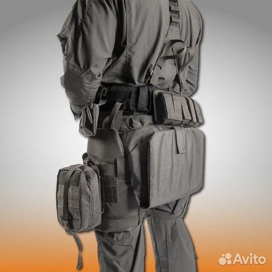 Пояс (ремень) тактический двухрядный 100 см