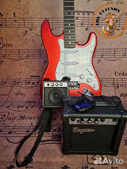 Электрогитара + усилитель (комплект)