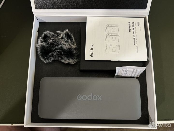 Петличный микрофон godox movelink m2