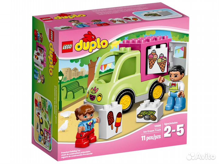 Lego Duplo Фургон с мороженым 10586 новый