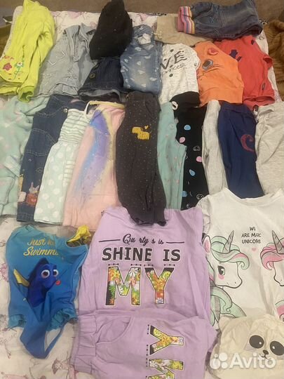 Одежда пакетом для девочки от1 до2