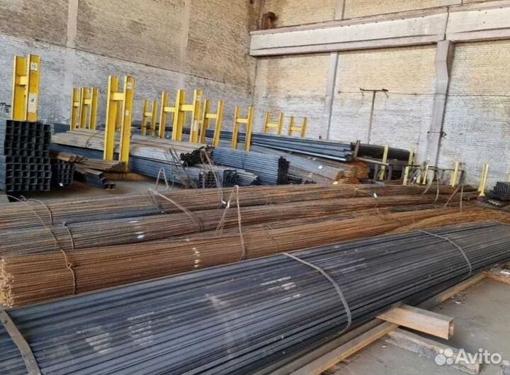 Арматура, профильные трубы. Объём