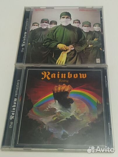 Cd диски фирменные rainbow