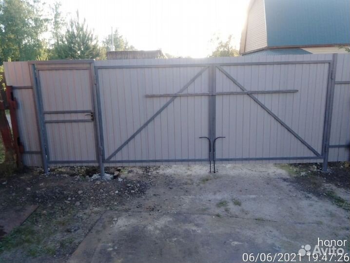 Забор на дачу