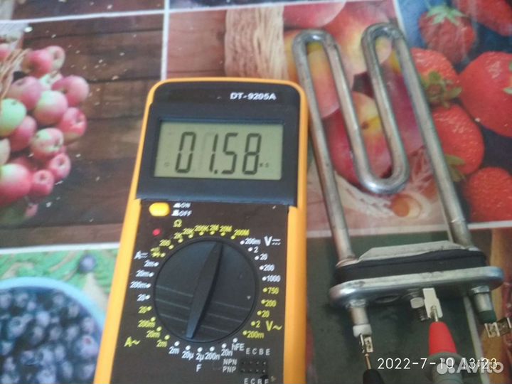 Тэн стиральной машины Аристон хотпоинт