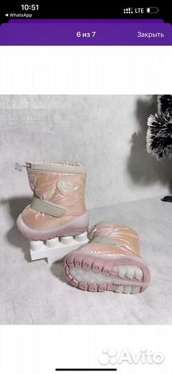 Новые ботинки на девочку