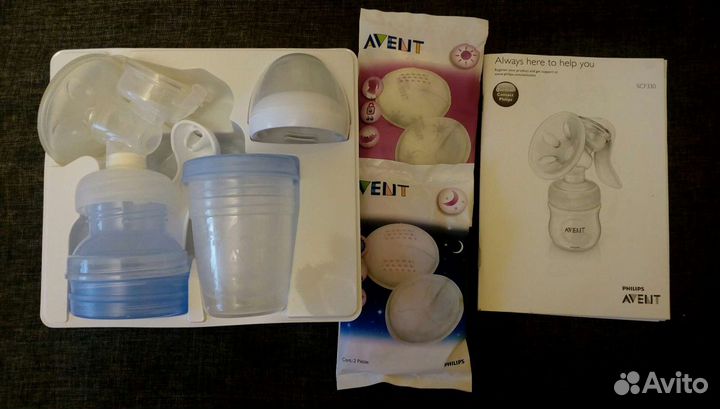 Молокоотсос ручной Avent natural