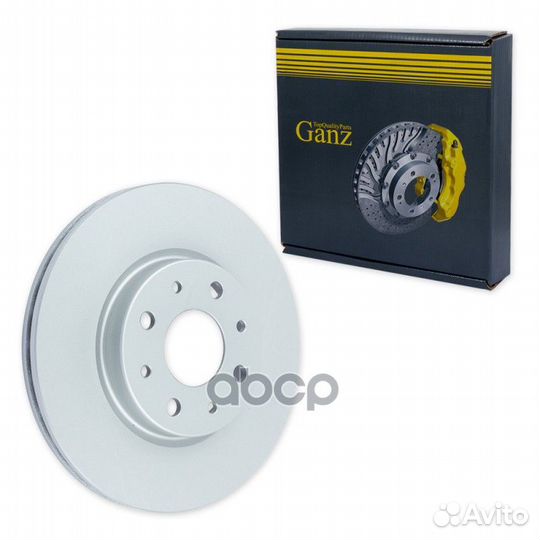 Диск тормозной GIJ06187 ganz
