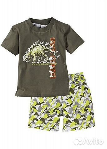 Новый летний костюм 80-86 см
