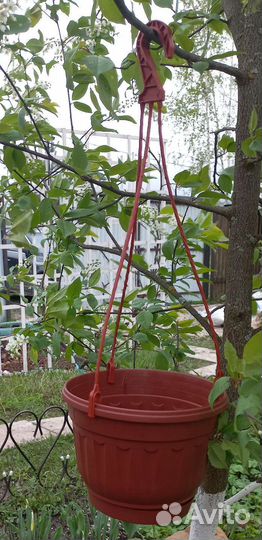 Кашпо для цветов подвесное 3,7л