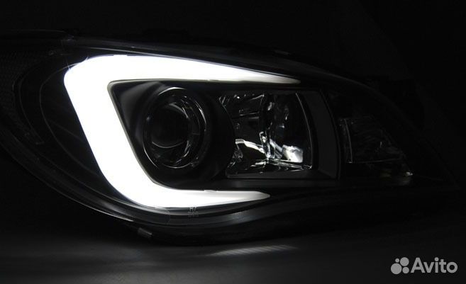 Subaru Impreza 2 (05-07) Фары lpsu06