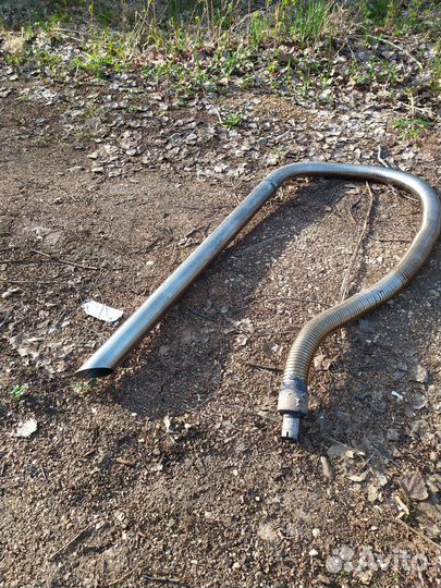 Система отвода выхлопных газов бензогенератора