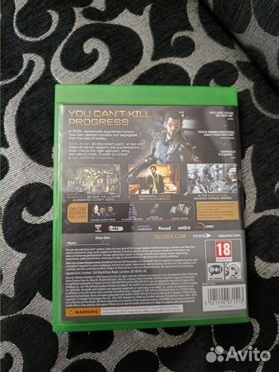 Игра на x box Deus ex mankind divided