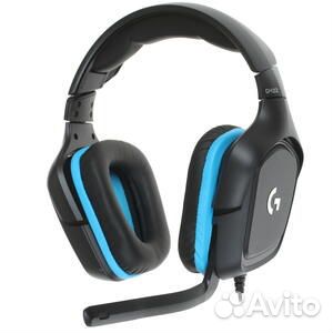 Logitech G432 черный, 7.1 Virtual
