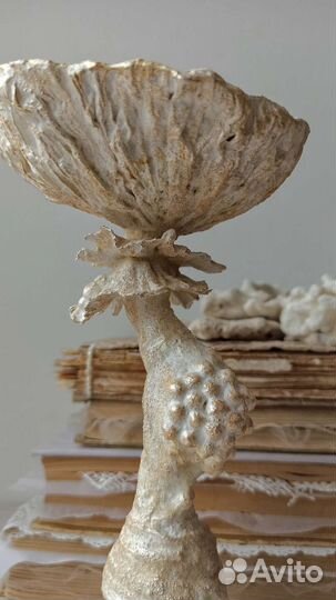 Подсвечник Гриб ручная работа
