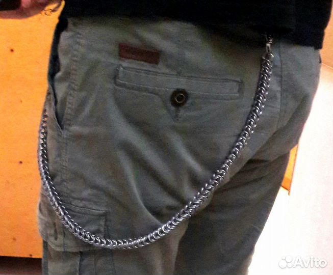 Цепь кольчужная на джинсы