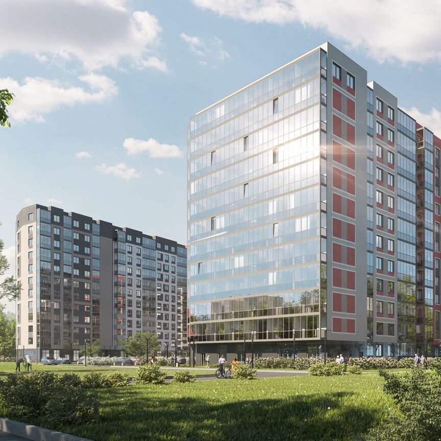 2-к. квартира, 46 м², 8/12 эт.