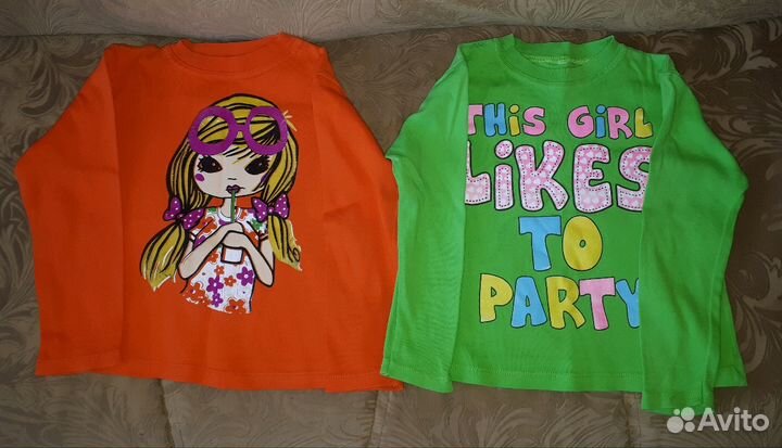 Лонгсливы для девочки