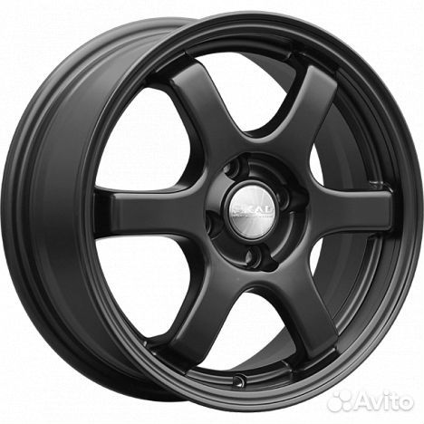 R15 4x100 6J ET38 D67,1 Скад Киото черный бархат