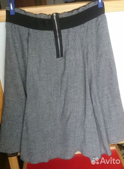 Юбка zara basic 44-46 р