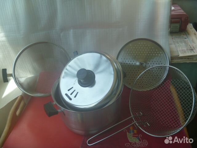 Уникальная Кастрюля 4 л. Три в Одной для Кухни