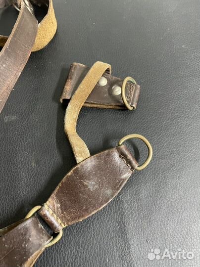 Ремень армейский кожаный СССР