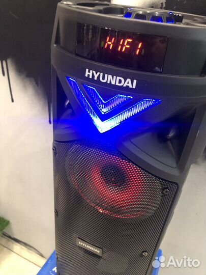 Колонка беспроводная музыкальный центр Hyundai 80в