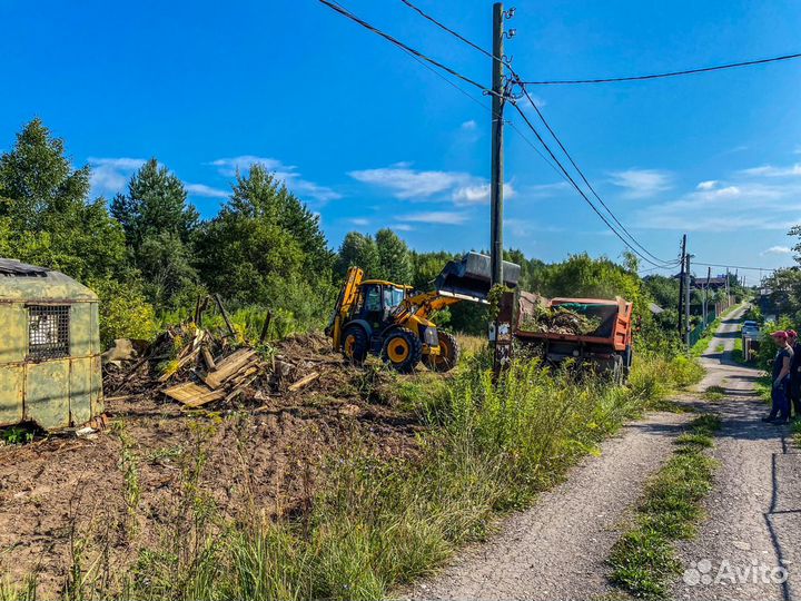 Расчистка участка Благоустройство Вывоз мусора