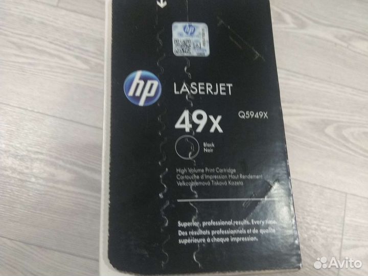 Картридж 49x оригинальный