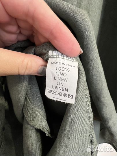 Платье льняное