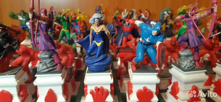 Шахматы Marvel супергерои