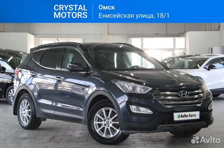 Hyundai Santa Fe 2.2 AT, 2012, 169 000 км