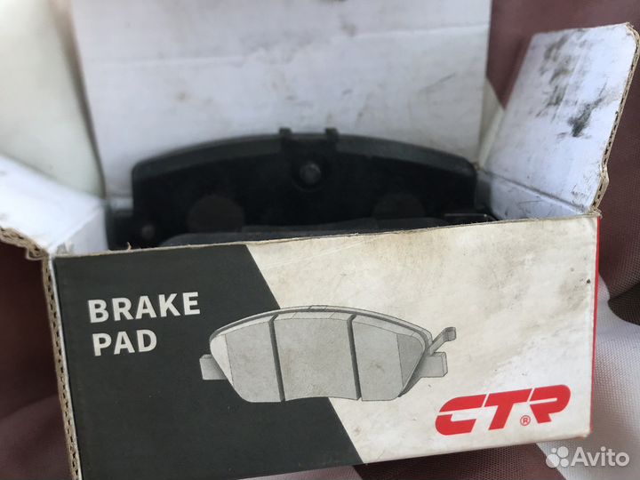 Тормозные колодки ctr mazda mx 5