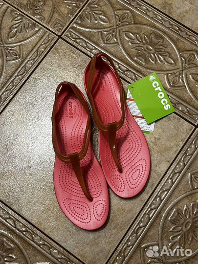 Crocs 40 шлепанцы