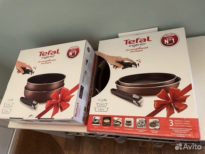 Набор сковородок tefal ingenio