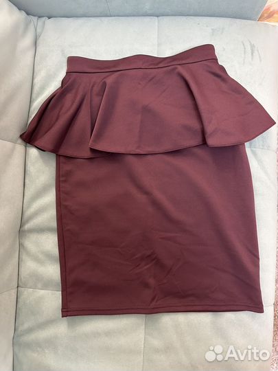 Юбка с баской