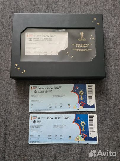 Билет с чм по футболу в России 2018