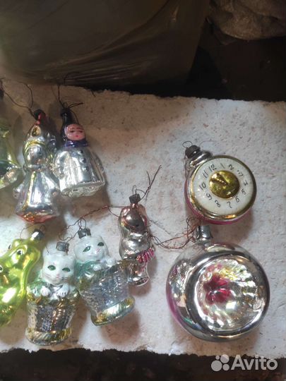 Елочные игрушки СССР