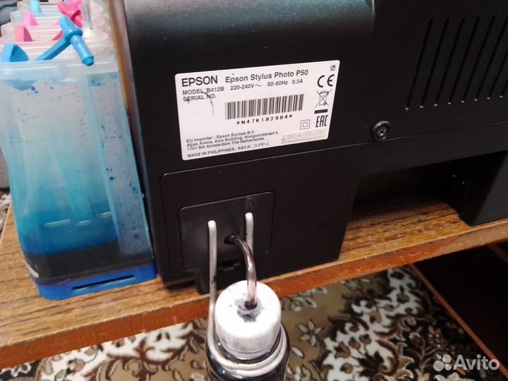 Принтер Epson T50 с платой управления L800