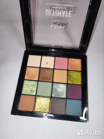 Палетка теней NYX ultimate utopia б/у