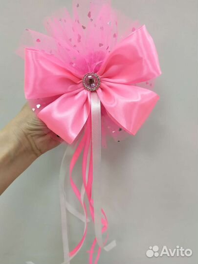 Банты на свадебную машину