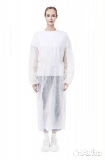 Халат одноразовый