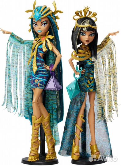 Monster High Cleo and Nefera De Nile